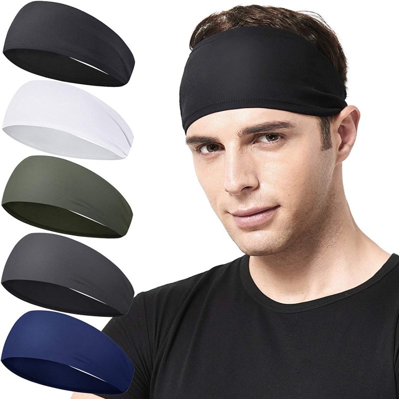 Men'S Grooming Tape - Sports Headband Running Fitness Sweatband Elastic