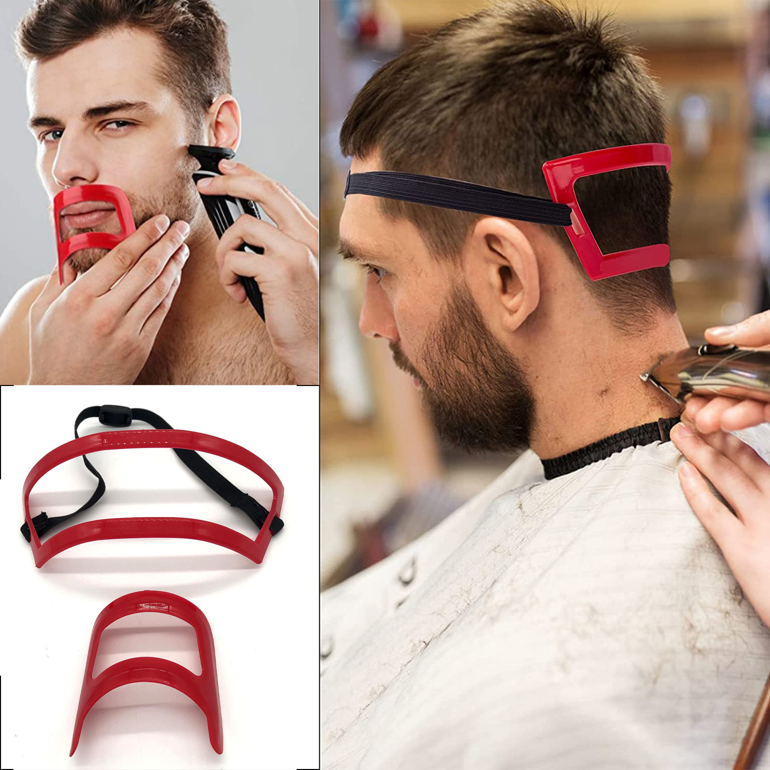 2/4Pcs Men's Beard Combs Hair  - огляд і ціна Grooming Men'S Hair