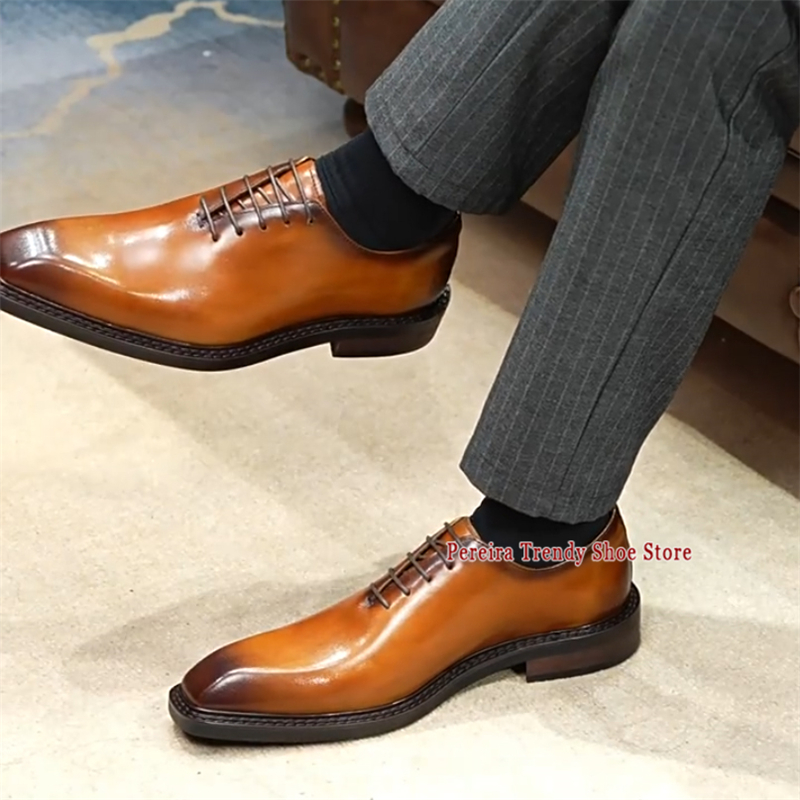 Men's Business Dress Shoes Squ - огляд і ціна Men'S Grooming Oxford