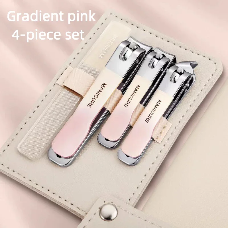 4 Pcs Men/Women Nail Clippers  - огляд і ціна Mens Grooming Travel Kit