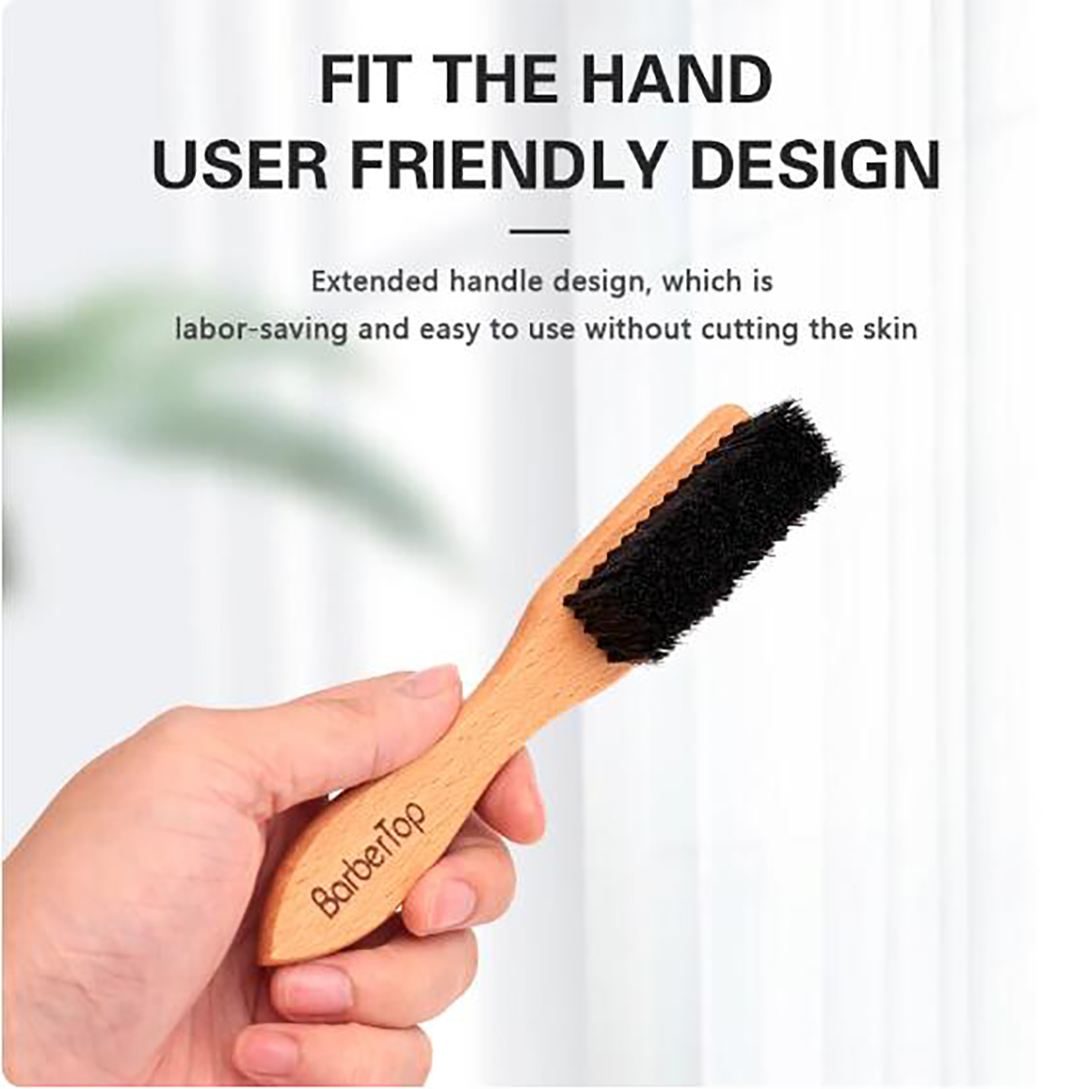 Barbershop Wooden Handle Boar  - огляд і ціна Grooming Men'S Hair