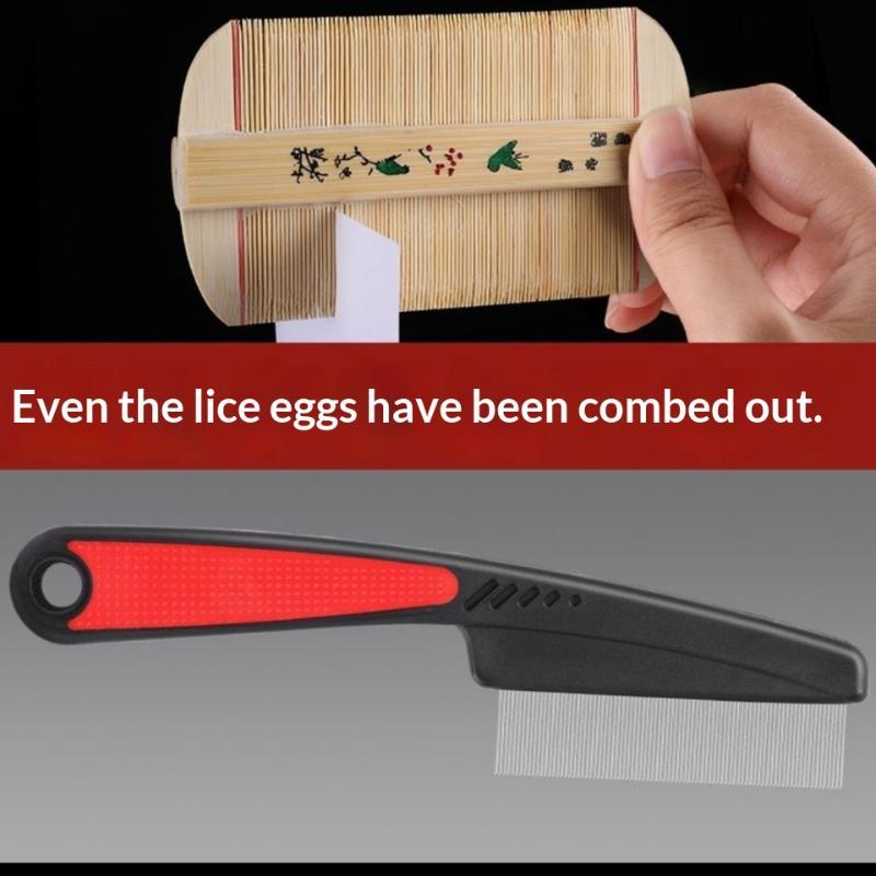 *1Pcs Lice Nit Removal Hair Co - огляд і ціна Comb Fine Tooth