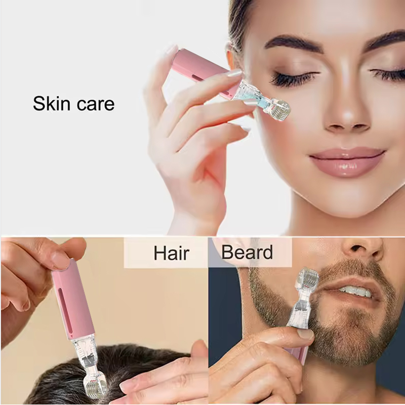 Women Facial Lip Derma Roller  - огляд і ціна Beard Oil Growth