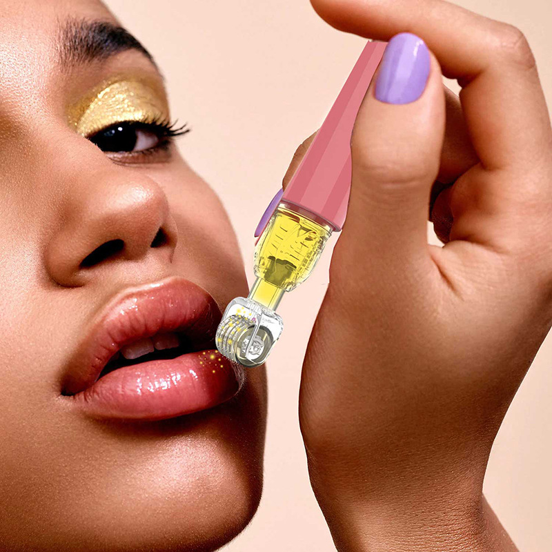 Women Facial Lip Derma Roller  - огляд і ціна Beard Oil Growth