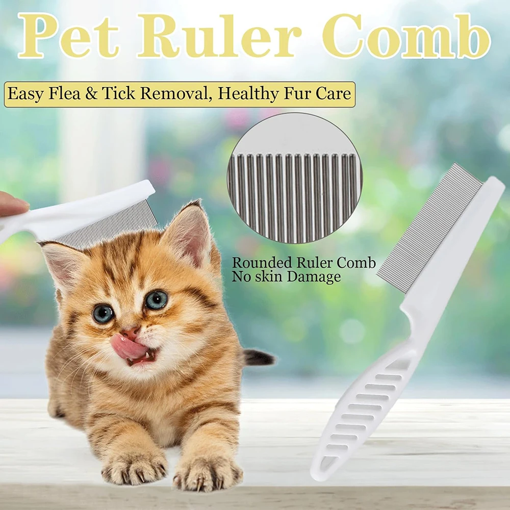 2-Pack Pet Flea Comb, Cat/Dog  - огляд і ціна Comb Fine Tooth