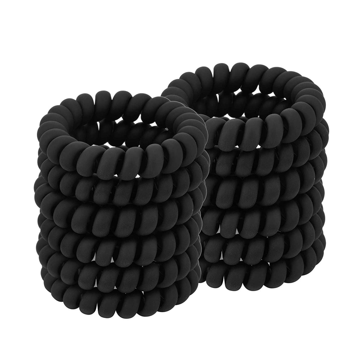 Black Spiral Hair Ties Matte E - огляд і ціна Men'S Grooming Tape