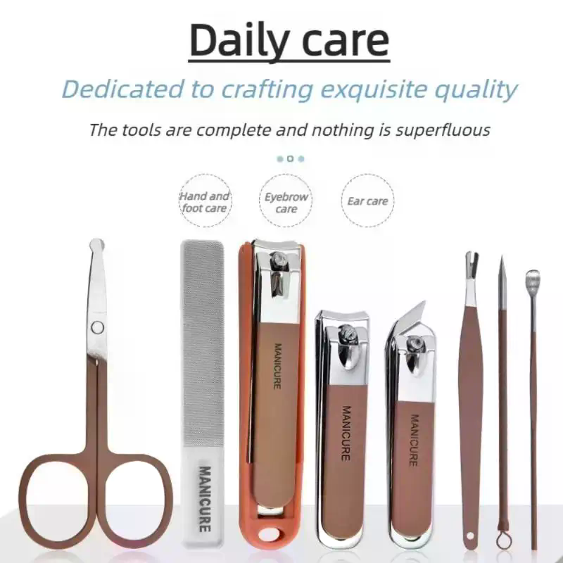 Nail Care Kit Anti-Splatter Ma - огляд і ціна Mens Grooming Travel Kit