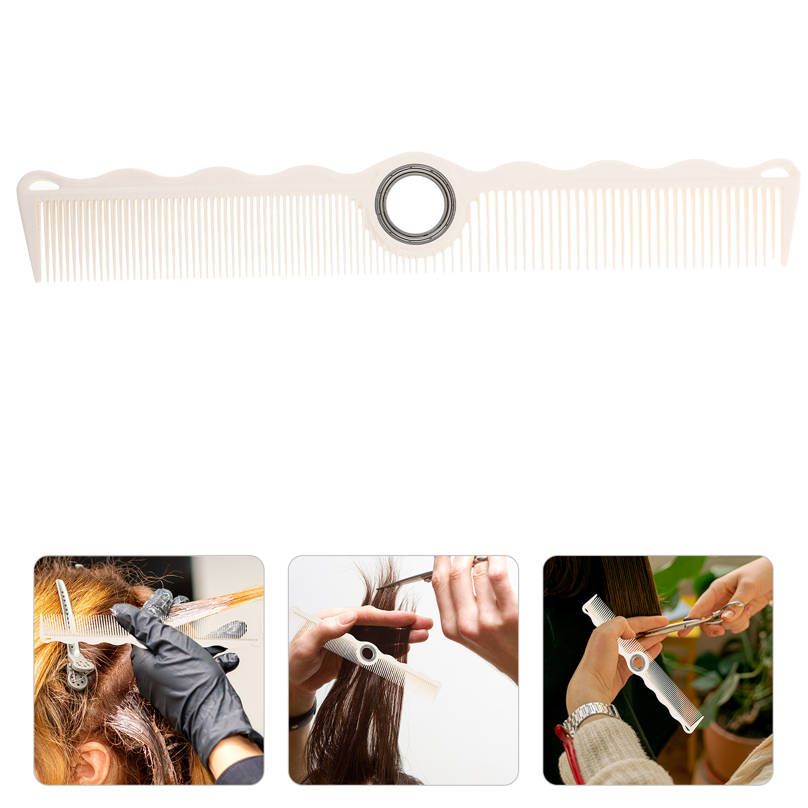 Rotatable Hair Comb for Barber - огляд і ціна Comb Fine Tooth