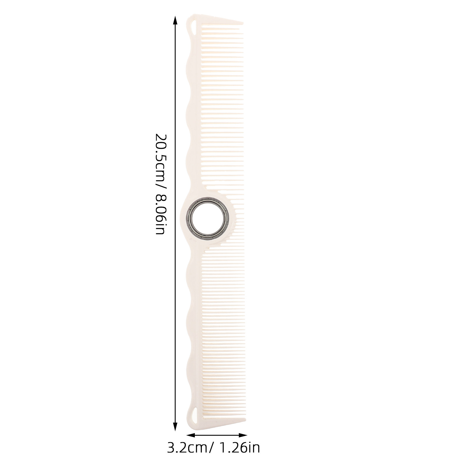 Rotatable Hair Comb for Barber - огляд і ціна Comb Fine Tooth