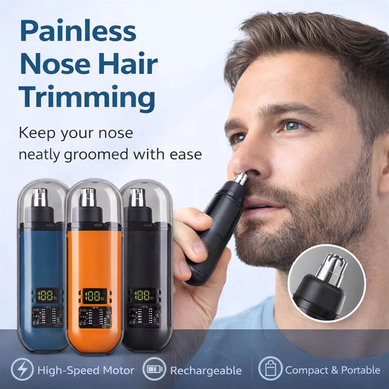 Nose Ear Hair Trimmer USB Rech - огляд і ціна Men'S Grooming Scissors