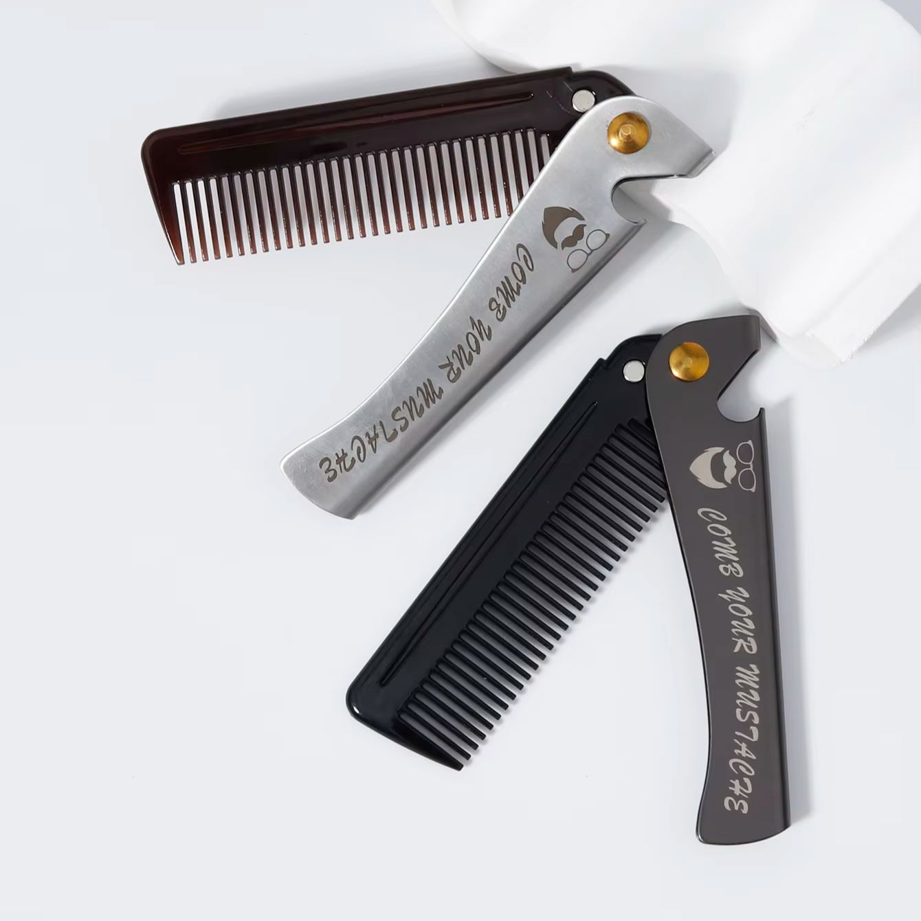 Folding pocket comb, fine toot - огляд і ціна Comb Fine Tooth