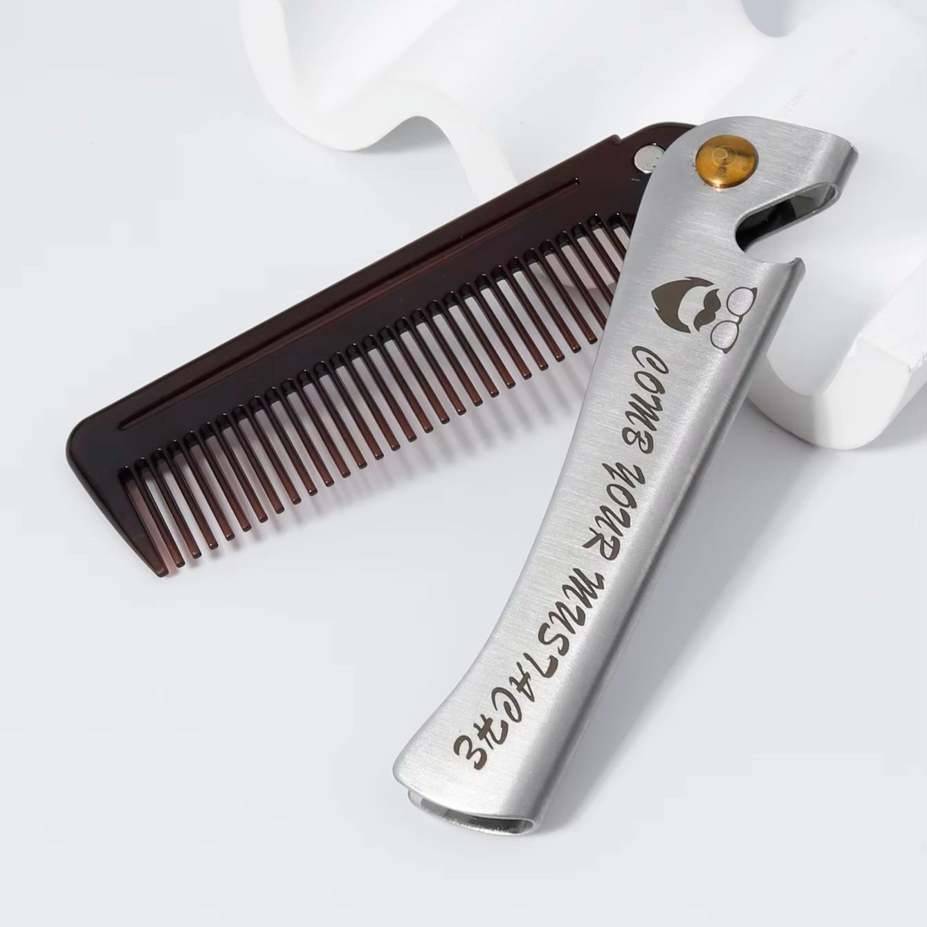 Folding pocket comb, fine toot - огляд і ціна Comb Fine Tooth