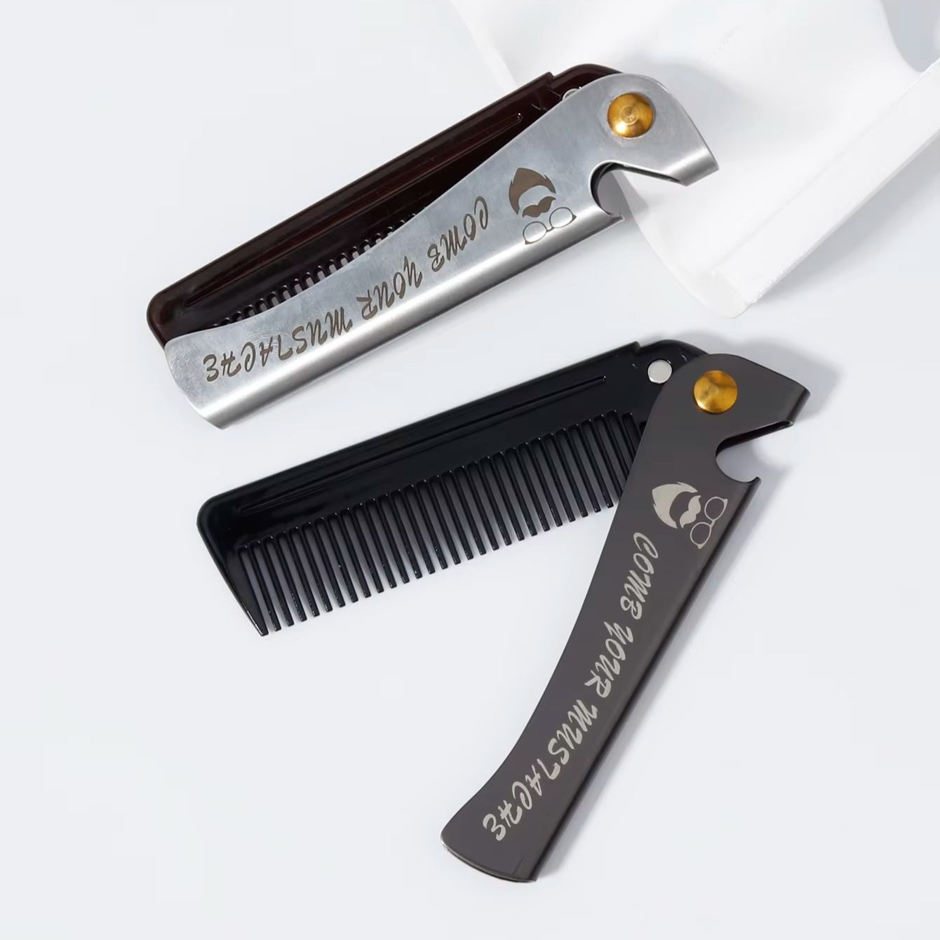 Folding pocket comb, fine toot - огляд і ціна Comb Fine Tooth
