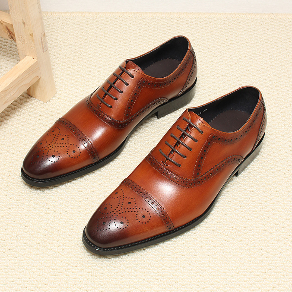 Handmade Full Grain Leather Br - огляд і ціна Men'S Grooming Oxford