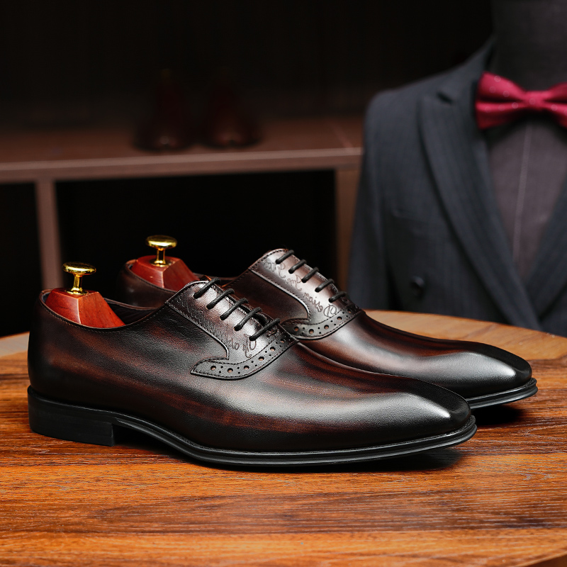 Pointed Toe Oxford Shoes Briti - огляд і ціна Men'S Grooming Oxford
