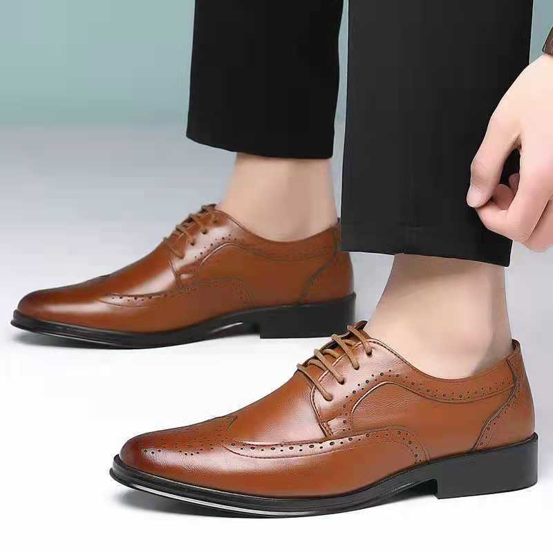 New Summer Men Brogue Oxfords  - огляд і ціна Men'S Grooming Oxford