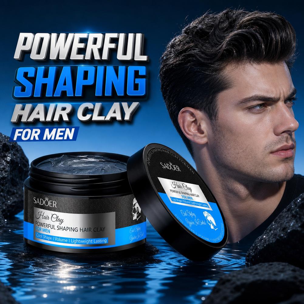 Men's Hair Styling Clay Strong - огляд і ціна Grooming Men'S Hair