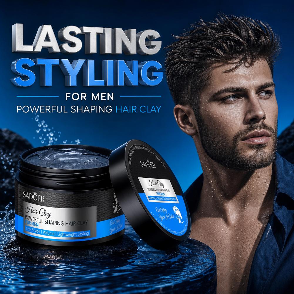 Men's Hair Styling Clay Strong - огляд і ціна Grooming Men'S Hair