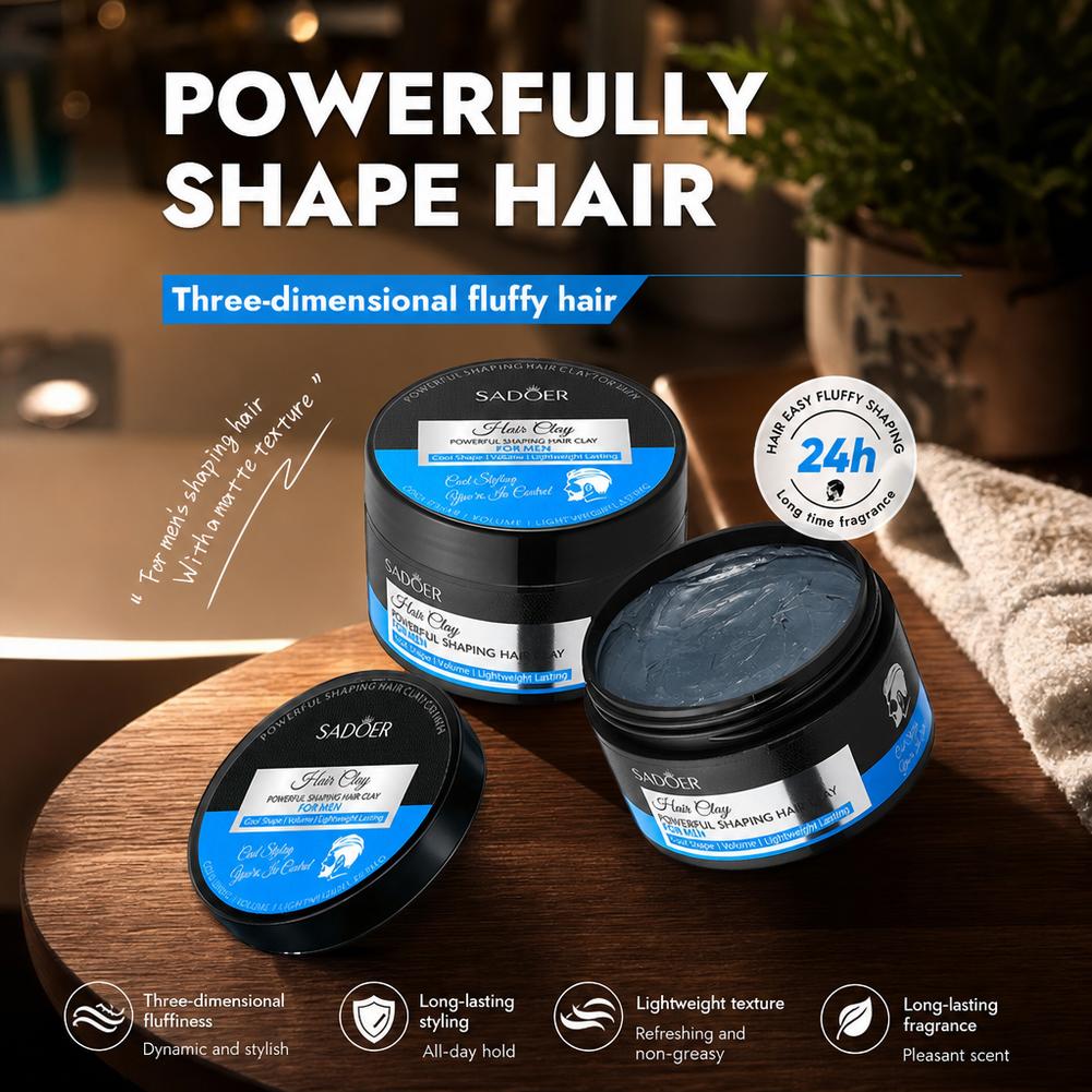 Men's Hair Styling Clay Strong - огляд і ціна Grooming Men'S Hair