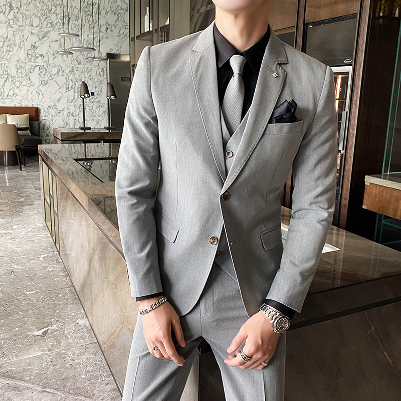 ( Jacket + Vest + Pants ) High - огляд і ціна Mens Grooming Brand