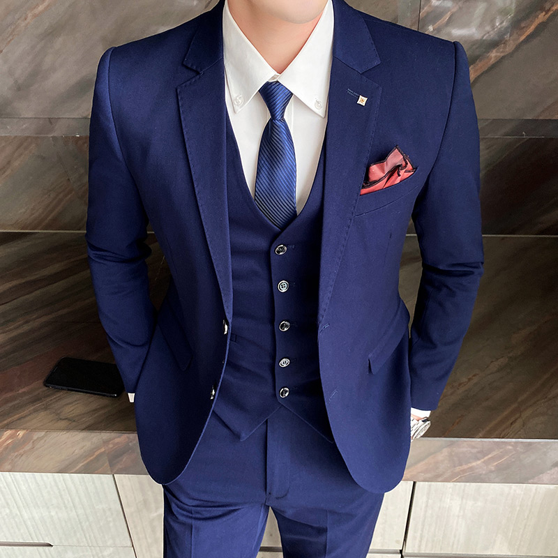 ( Jacket + Vest + Pants ) High - огляд і ціна Mens Grooming Brand