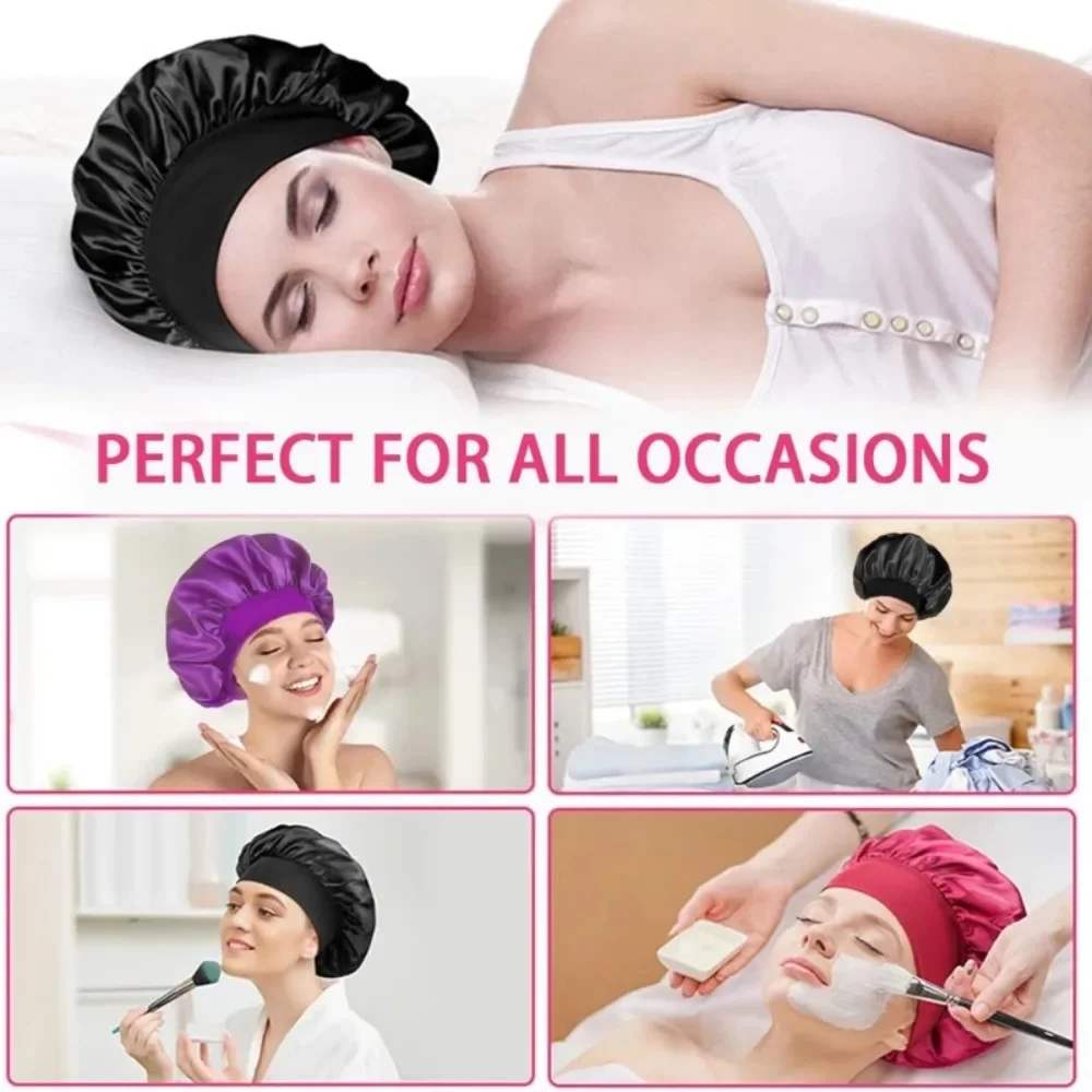 Silk Bonnet for Sleeping Satin - огляд і ціна Men'S Grooming Tape