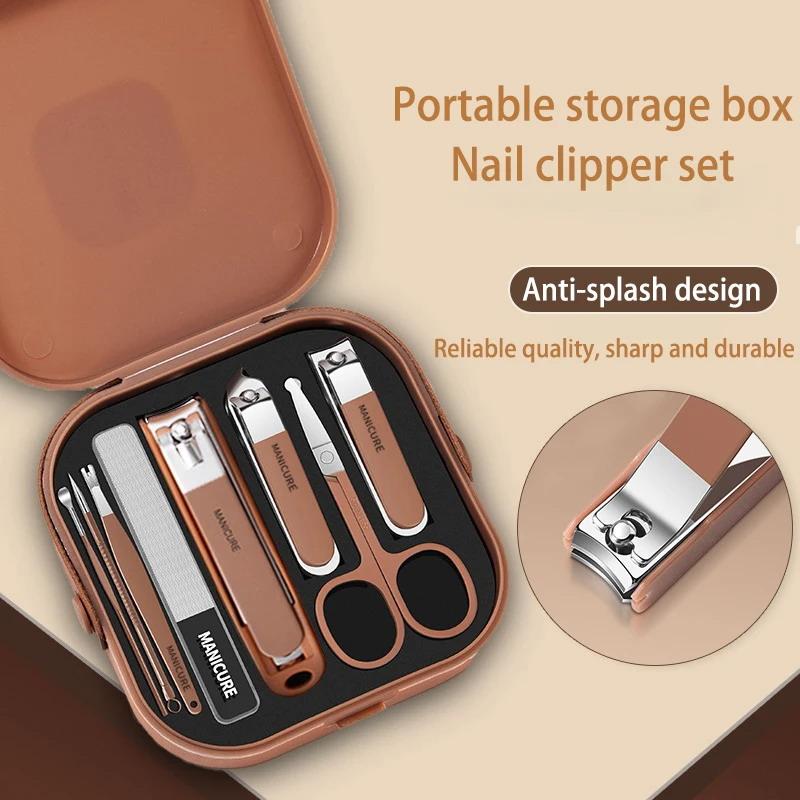 Nail Care Kit Anti-Splatter Ma - огляд і ціна Mens Grooming Kit Case