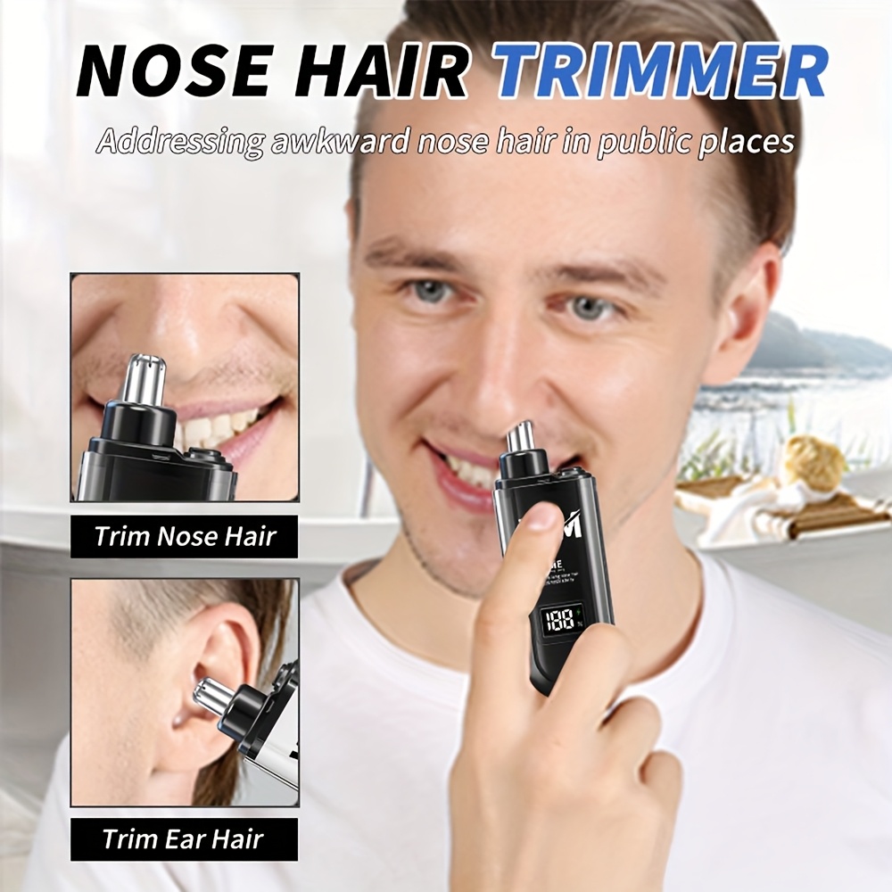 Portable Mini Nose Hair Trimme - огляд і ціна Men'S Grooming Scissors