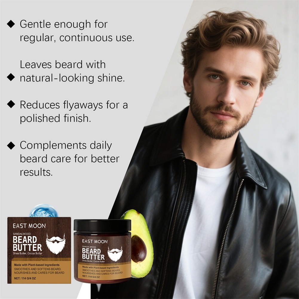 Beard Cream With Shea-Butter-C - огляд і ціна Beard Oil Growth