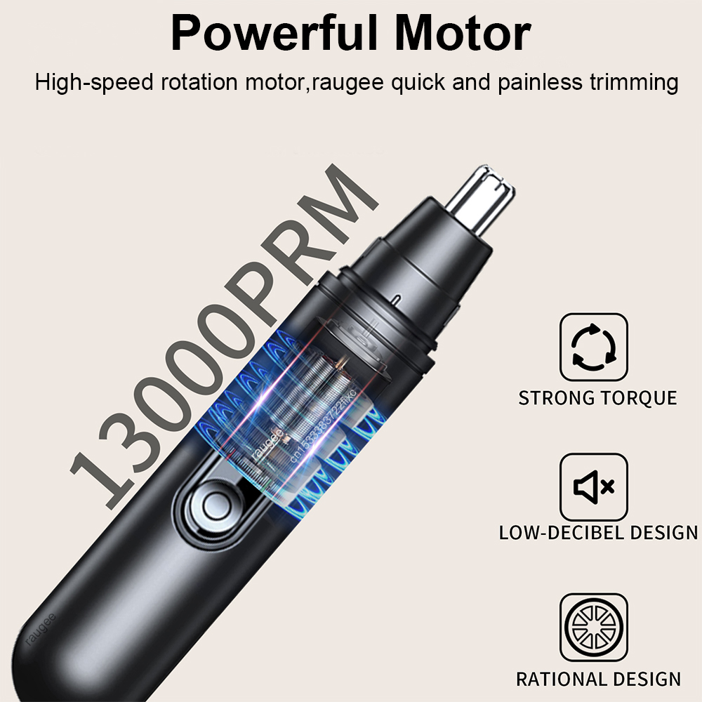 Mini Nose Hair Trimmer Recharg - огляд і ціна Men'S Grooming Scissors