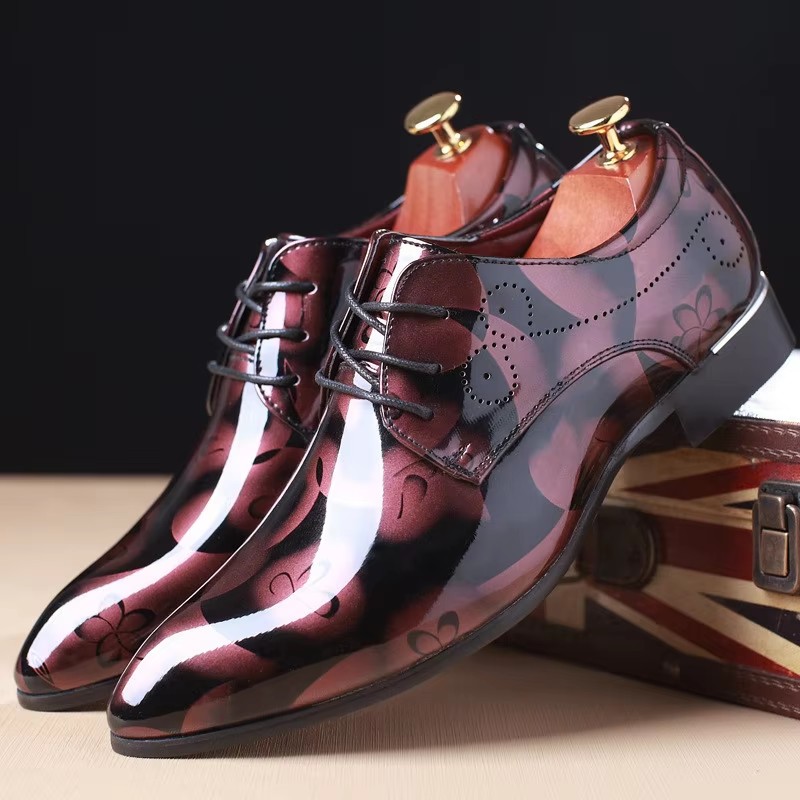 2026 Men Dress Shoes Floral Pa - огляд і ціна Men'S Grooming Oxford