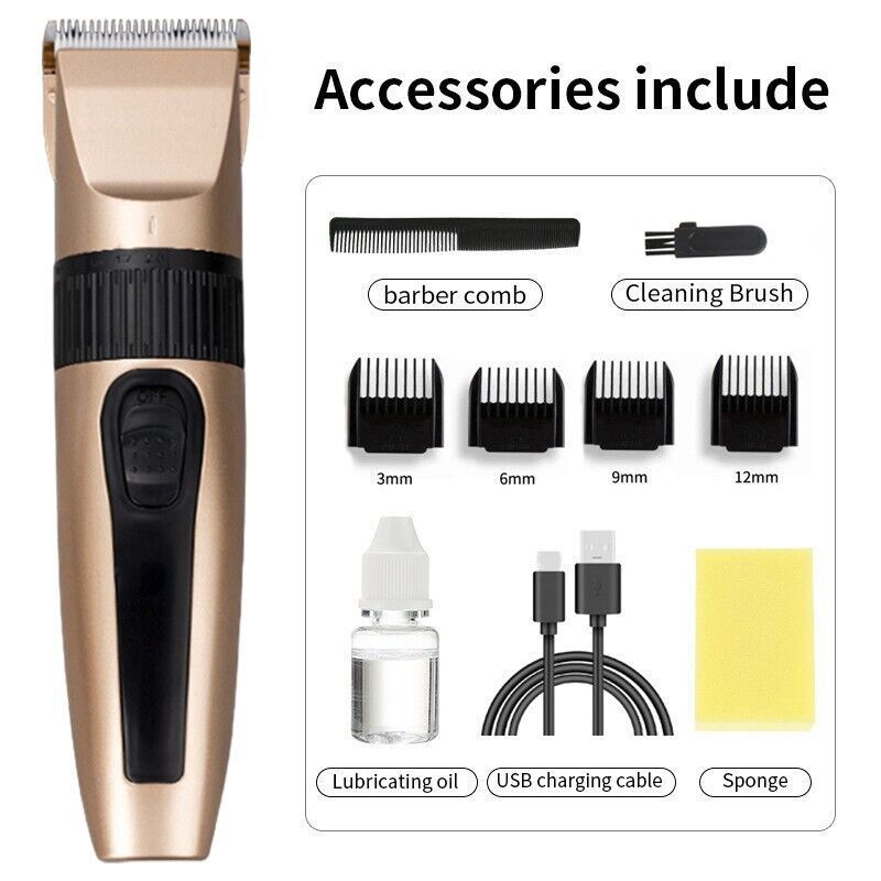 Professional Cordless Hair Cli - огляд і ціна Grooming Men'S Hair