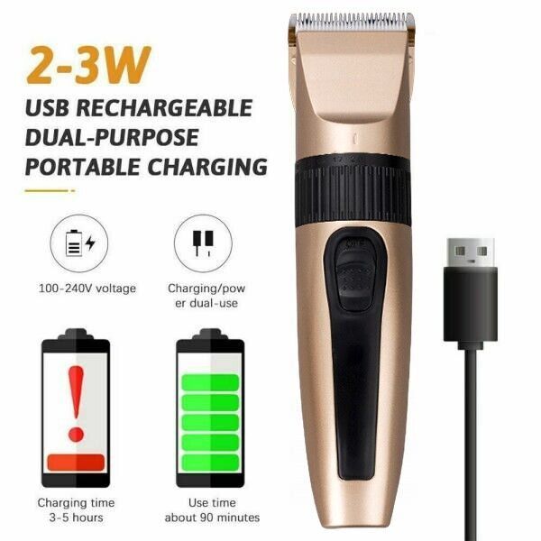 Professional Cordless Hair Cli - огляд і ціна Grooming Men'S Hair