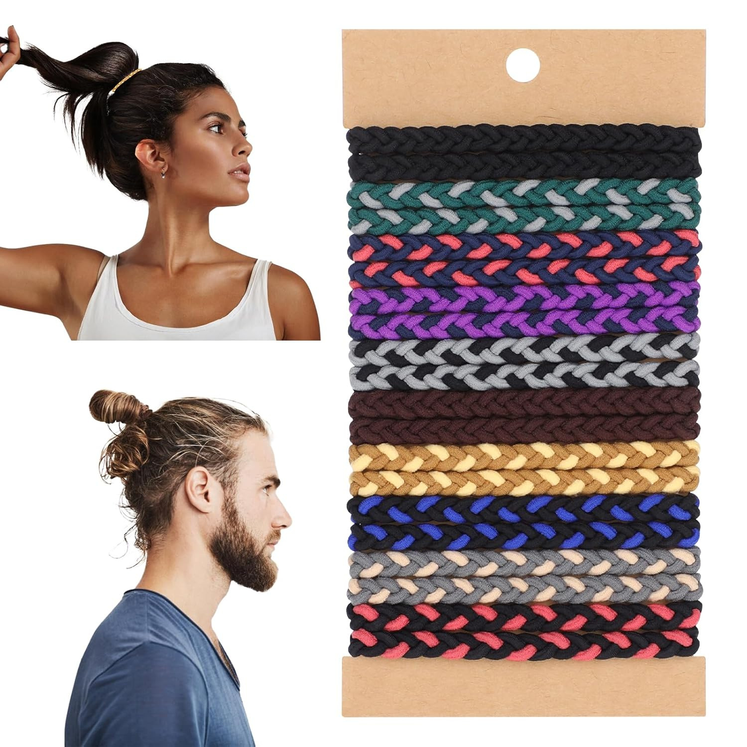 10pcs Boho Hair Ties Bracelets - огляд і ціна Men'S Grooming Tape