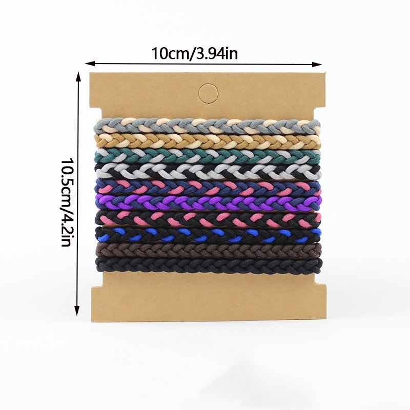 10pcs Boho Hair Ties Bracelets - огляд і ціна Men'S Grooming Tape