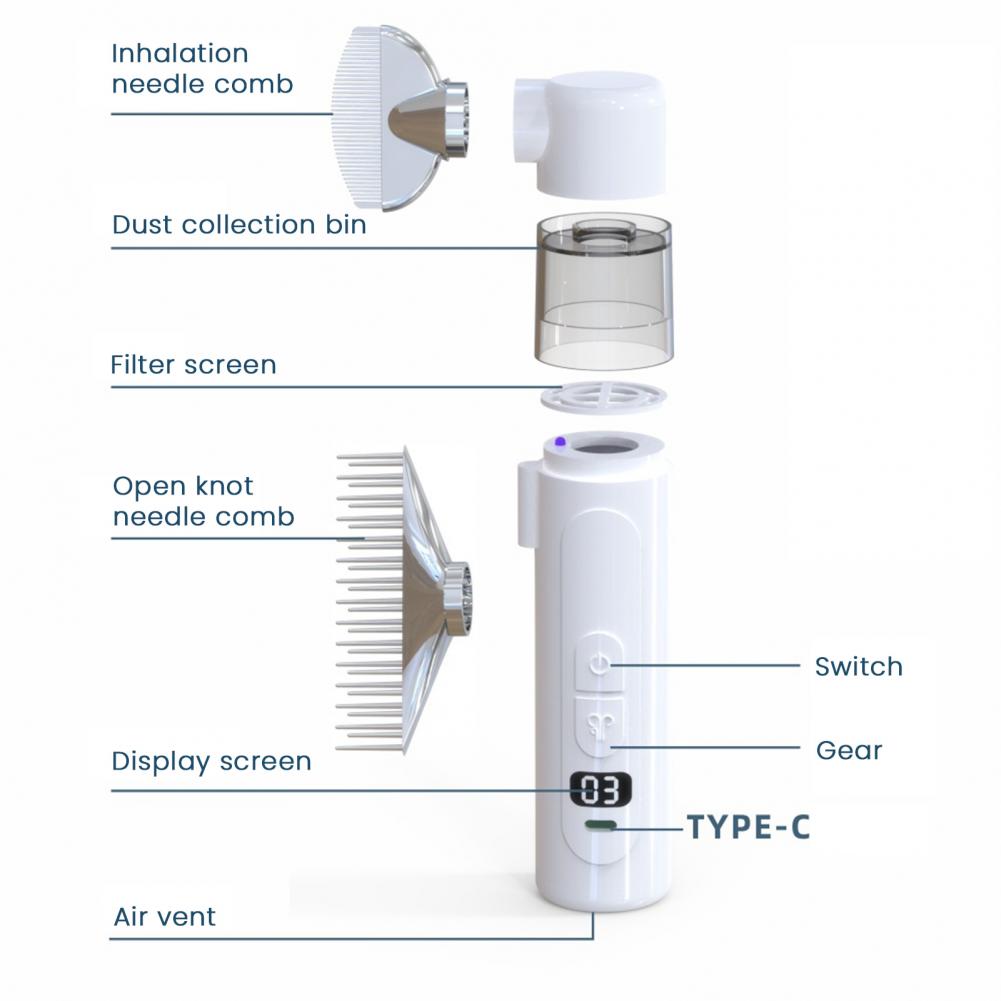 19cm Electric Louse Comb Wirel - огляд і ціна Comb Fine Tooth