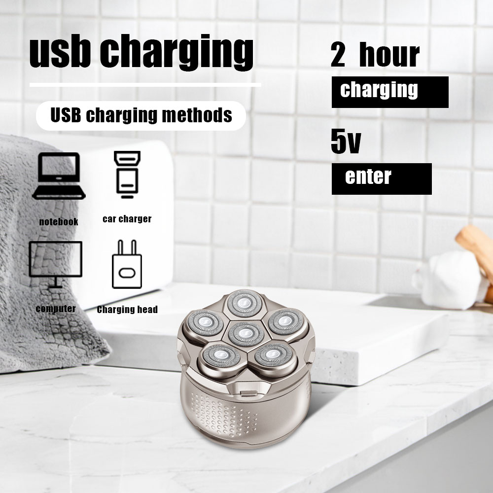 6 Heads Electric Shaver for Me - огляд і ціна Mens Grooming Travel Kit