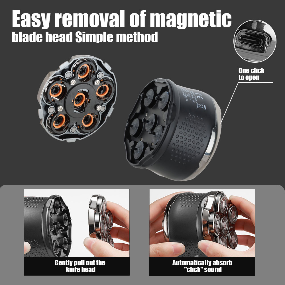 6 Heads Electric Shaver for Me - огляд і ціна Mens Grooming Travel Kit