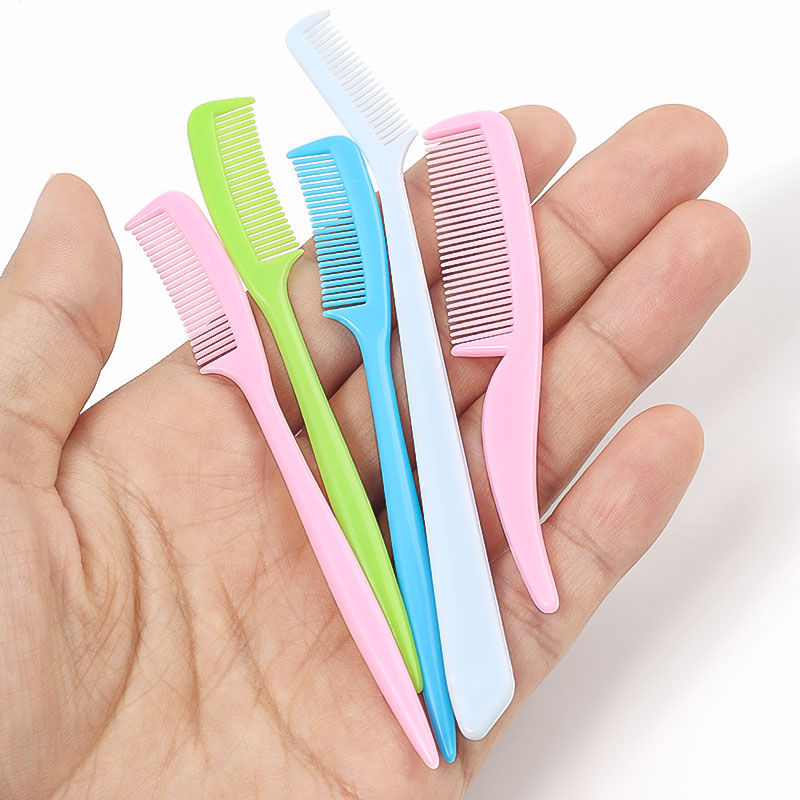 25pcs Multicolor Mini Eyebrow  - огляд і ціна Comb Fine Tooth