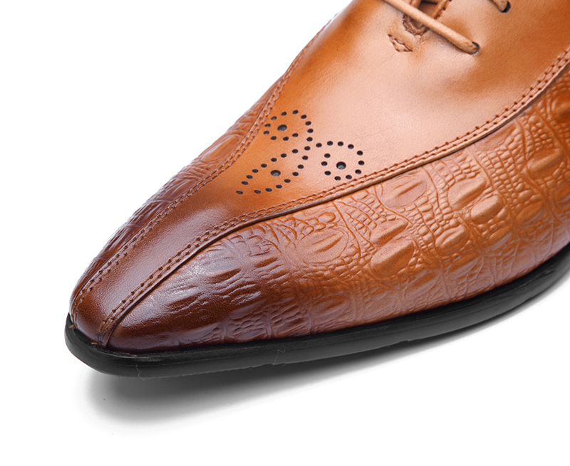Men Formal Brogue Dress Shoes  - огляд і ціна Men'S Grooming Oxford