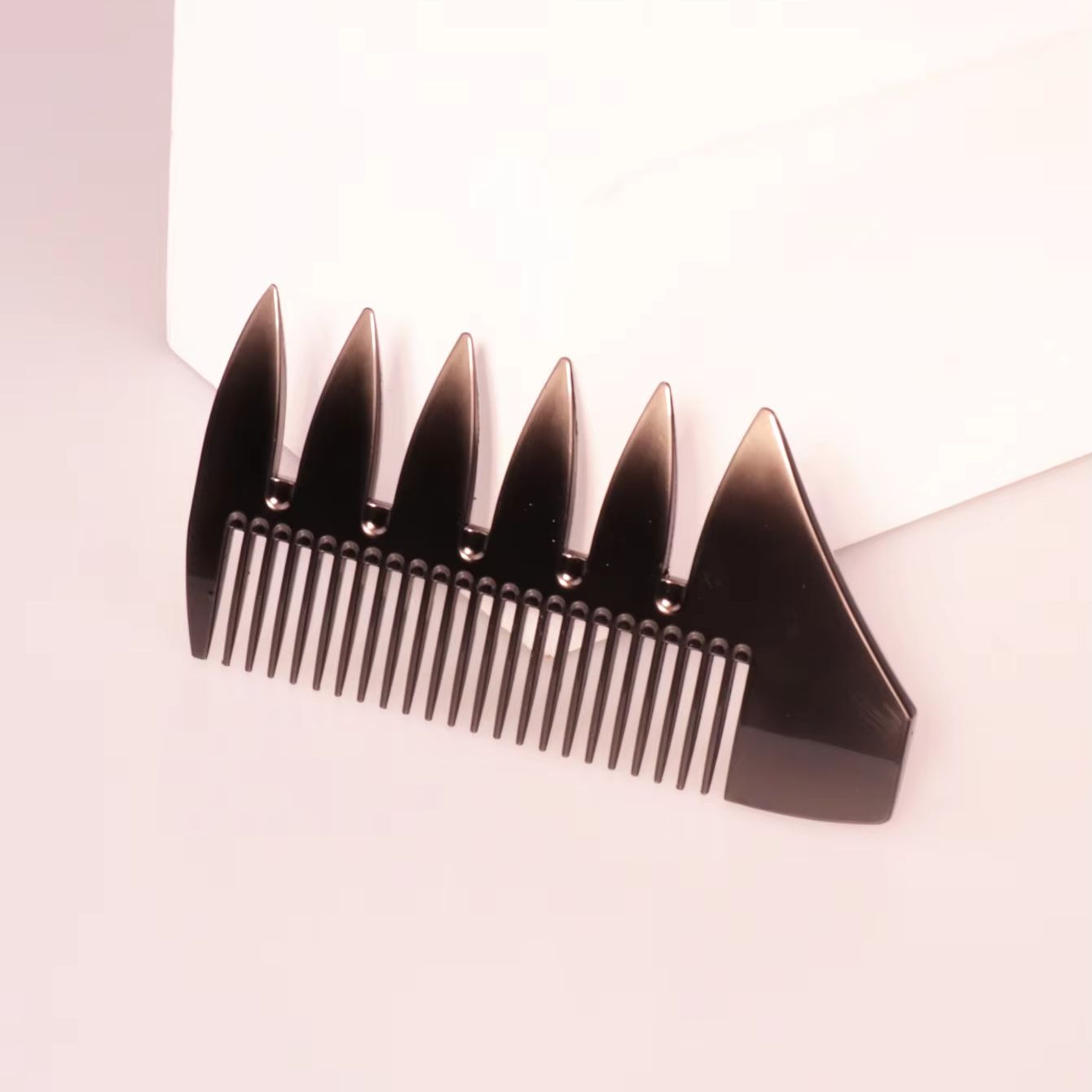 1pc stainless steel metal doub - огляд і ціна Comb Fine Tooth
