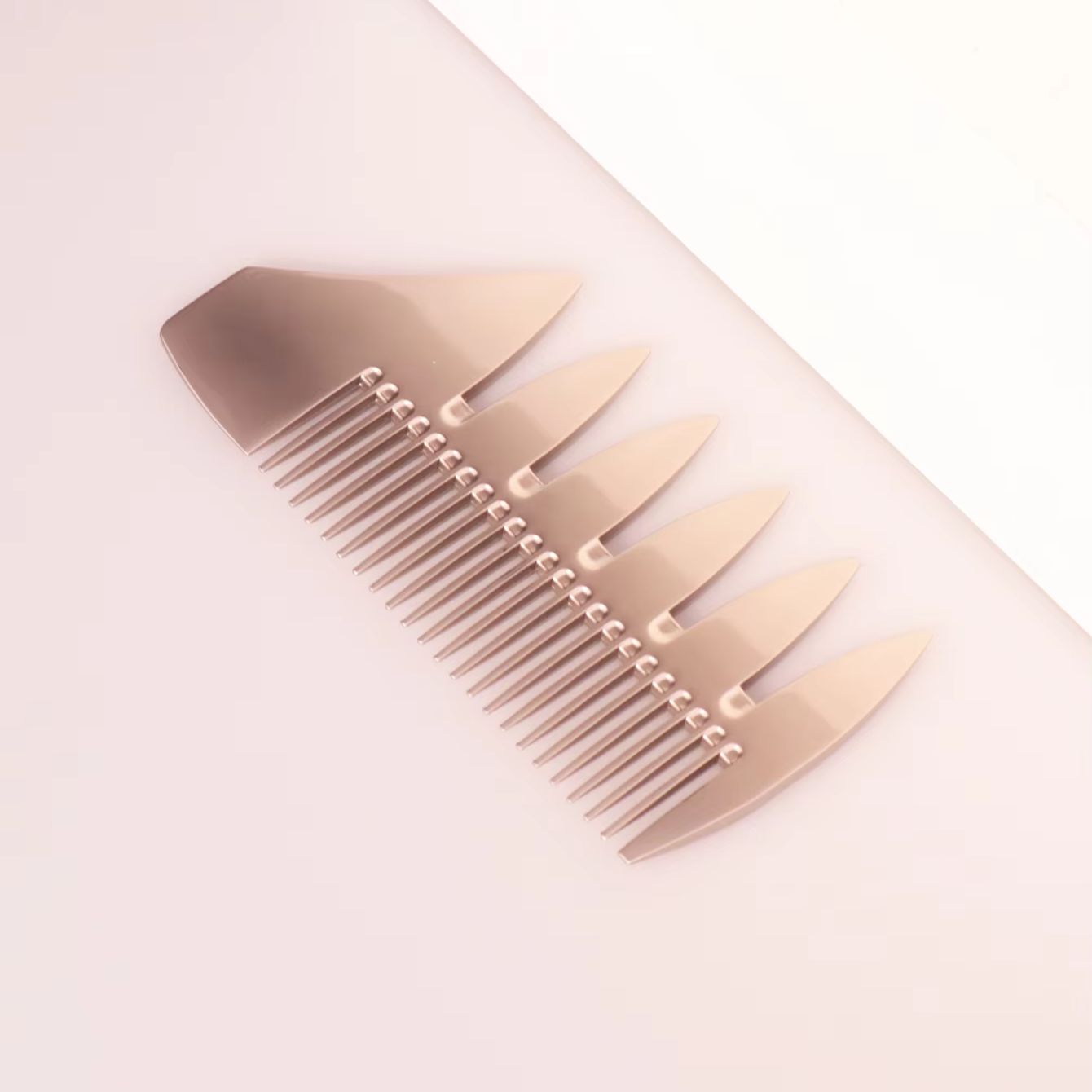 1pc stainless steel metal doub - огляд і ціна Comb Fine Tooth