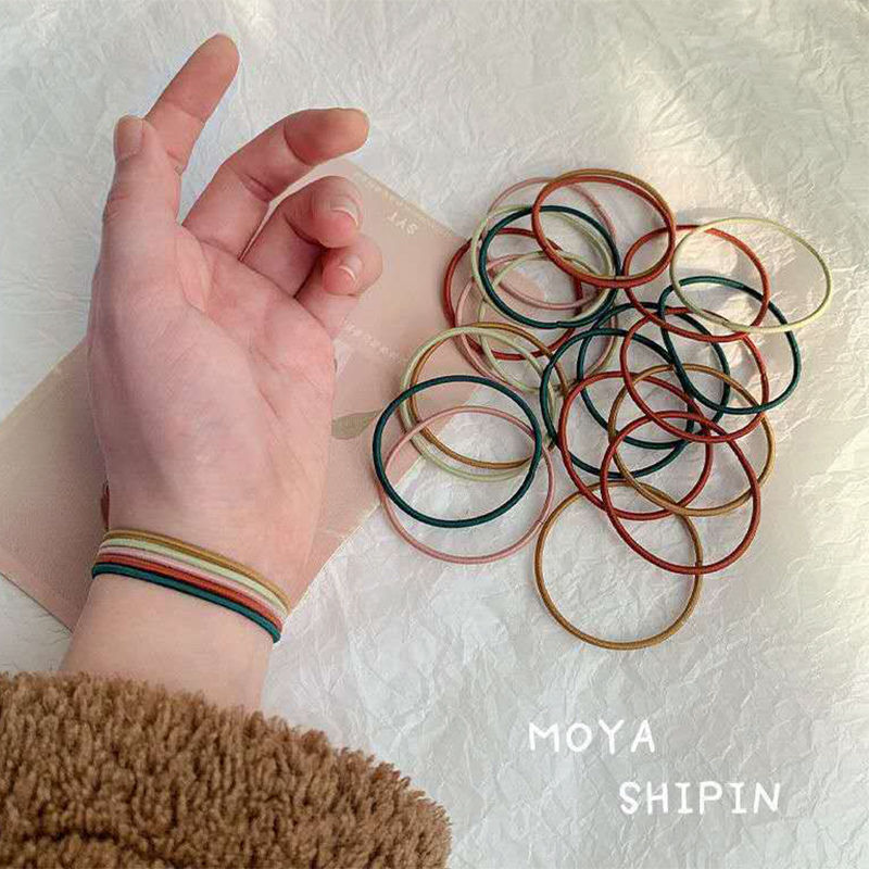 100PCS/Set Hair Ties Elastic R - огляд і ціна Men'S Grooming Tape