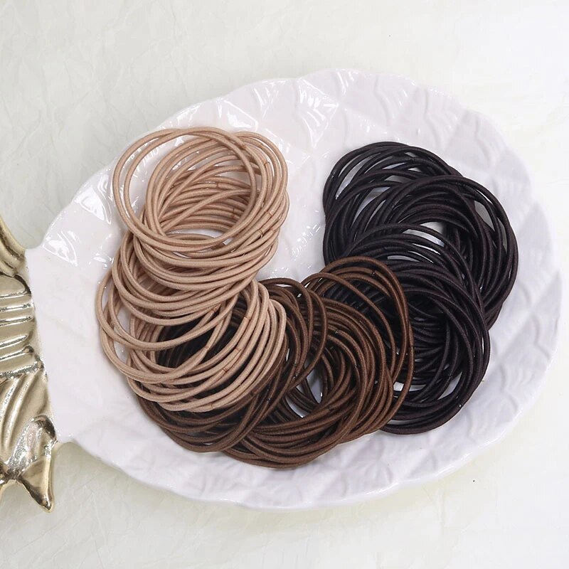 100PCS/Set Hair Ties Elastic R - огляд і ціна Men'S Grooming Tape