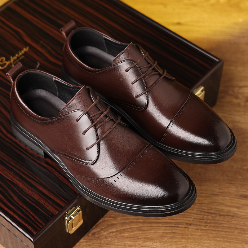 Mens Black Genuine Leather Tex - огляд і ціна Men'S Grooming Oxford