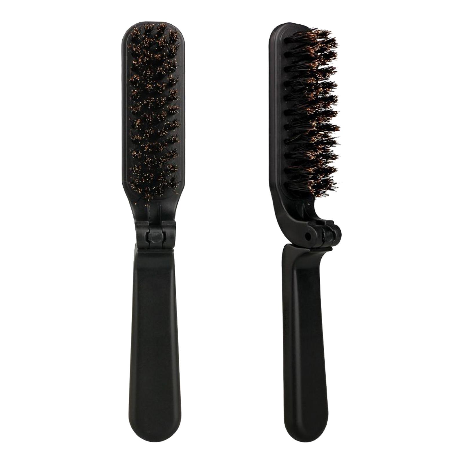 Black Stylish Beard Brush Fold - огляд і ціна Men'S Grooming Barbershop