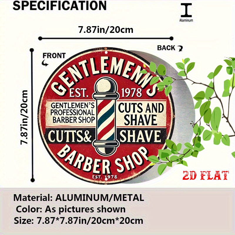 Classic Barbershop 2D Flat Rou - огляд і ціна Men'S Grooming Barbershop