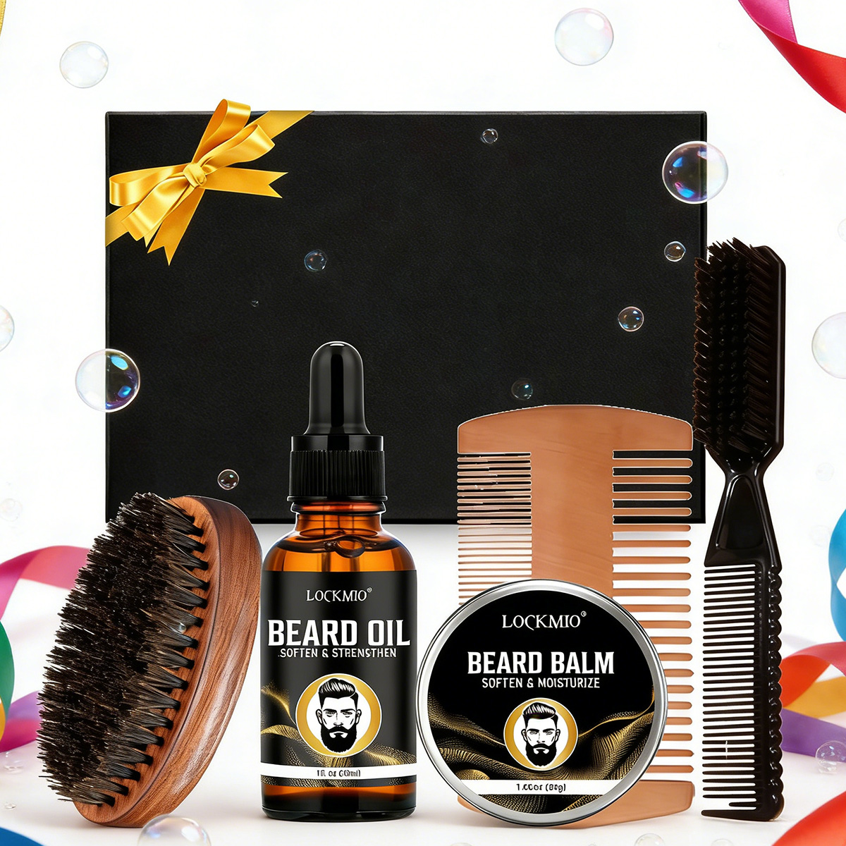 LOCKMIO Beard Care Styling Pro - огляд і ціна Beard Oil Growth