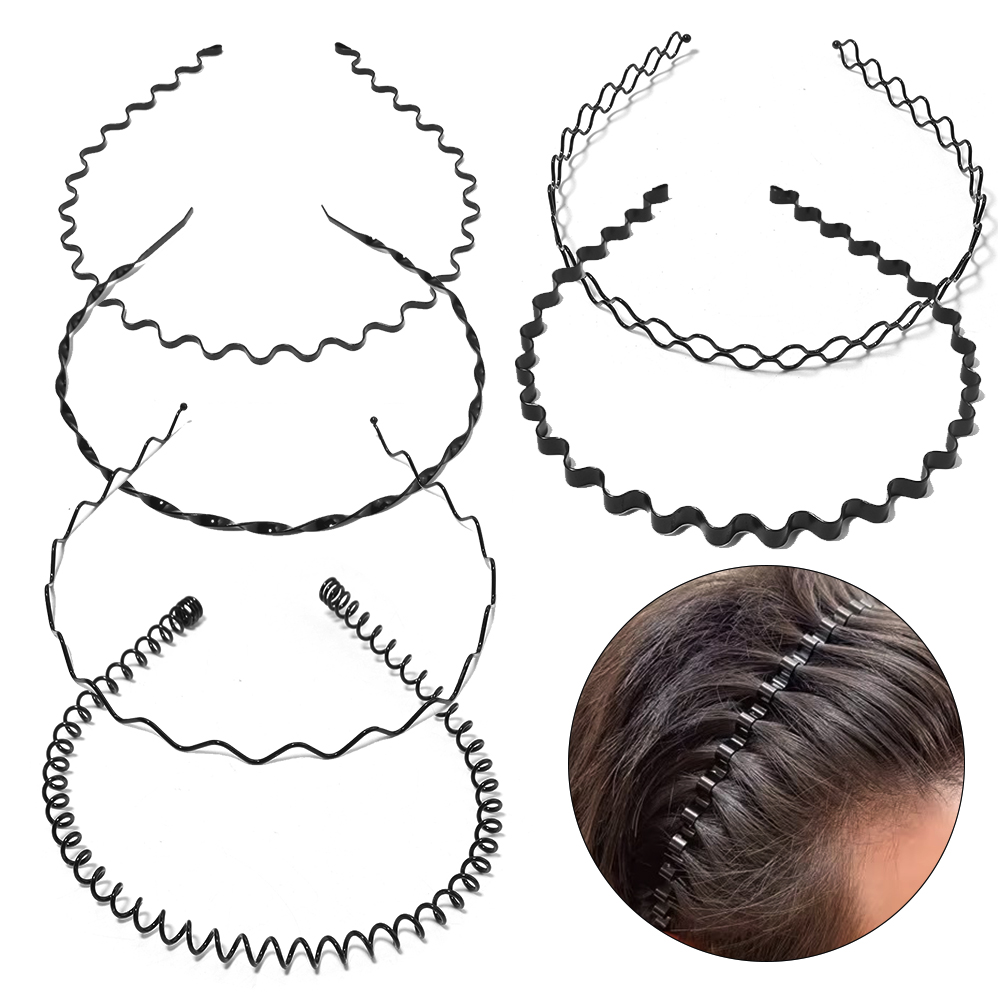 6pcs Fashion Metal Hair Band B - огляд і ціна Men'S Grooming Tape