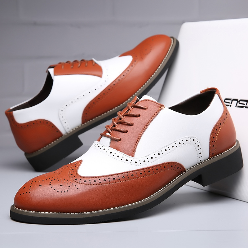 Men Dress Shoes Genuine Leathe - огляд і ціна Men'S Grooming Oxford